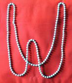 collier sautoir de fantaisie (x20053), Handtassen en Accessoires, Kettingen, Ophalen of Verzenden, Zo goed als nieuw, Blauw