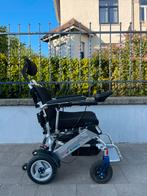 Fauteuil roulant électrique pliable ERGO Concept état neuf, Divers, Enlèvement ou Envoi, Pliant, Comme neuf, Fauteuil roulant électrique