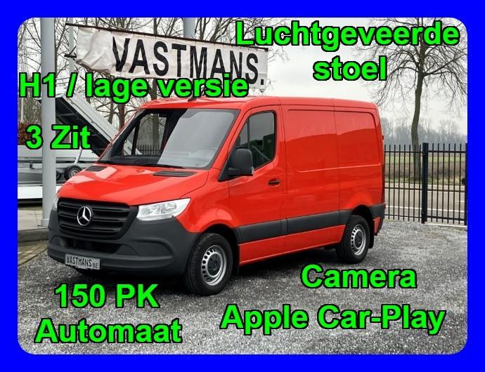 Mercedes-Benz Sprinter 37.190€ + BTW / H1 / 150 PK / L1H1, Auto's, Bestelwagens en Lichte vracht, Bedrijf, Te koop, ABS, Achteruitrijcamera