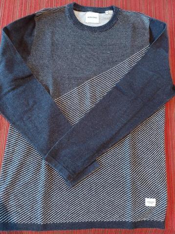 Heren fijn pulletje blauw M beschikbaar voor biedingen