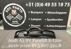 Audi A3 8V Facelift S-Line Achterbumper Diffuser 2016-2020, Gebruikt, Ophalen of Verzenden