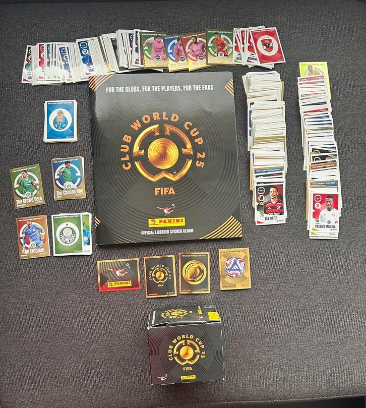 Panini club world cup 25 Alle nummers vanaf 0,30 eu/stuk, Hobby en Vrije tijd, Stickers en Plaatjes, Nieuw, Meerdere stickers