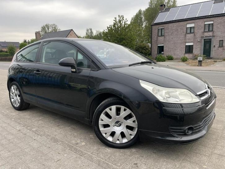 Citroën C4 1.6 Coupé XTR model - Leer - 1J GARANTIE, Auto's, Citroën, Bedrijf, Te koop, C4, Benzine, Euro 4, Berline, Handgeschakeld