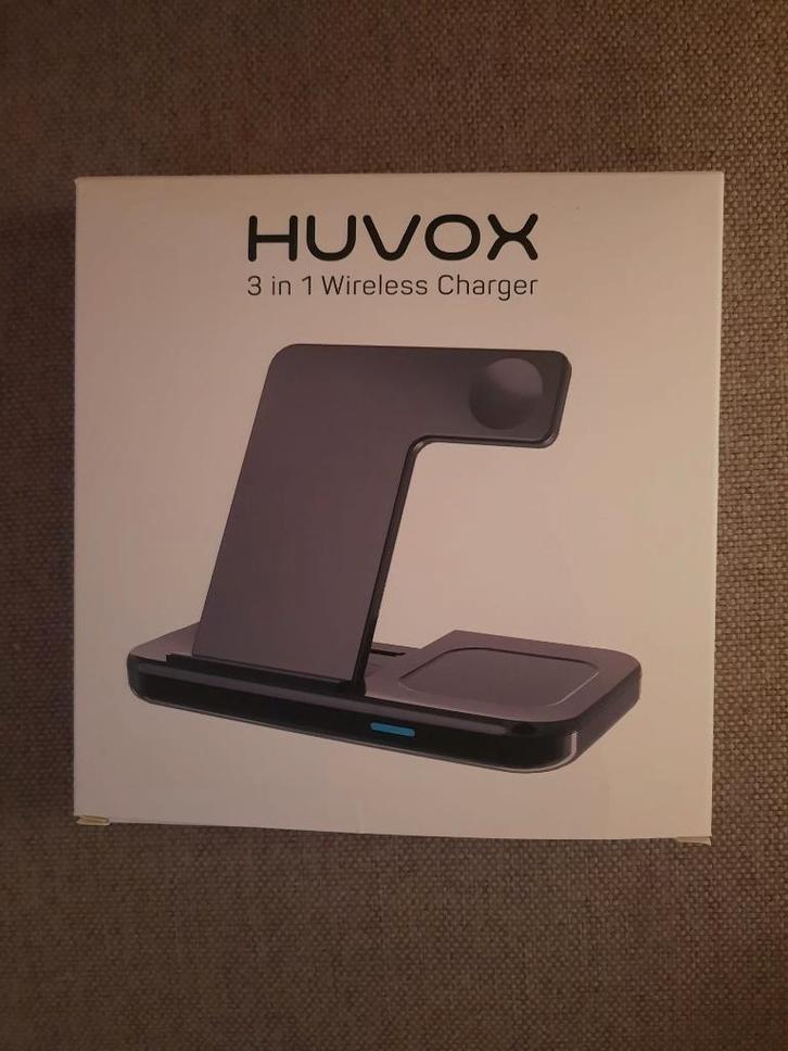 Huvox 3-in-1 Wireless Charger, Télécoms, Téléphonie mobile | Chargeurs pour téléphone, Neuf, Autres marques, Enlèvement