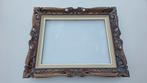 Antieke omlijsting met glasplaat., Ophalen, Zo goed als nieuw
