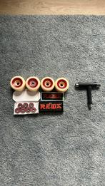 Skate wielen + bearrings, Sport en Fitness, Ophalen of Verzenden, Nieuw, Skateboard, Longboard