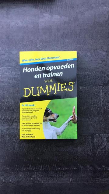 Jack Volhard - Honden opvoeden en trainen voor Dummies beschikbaar voor biedingen