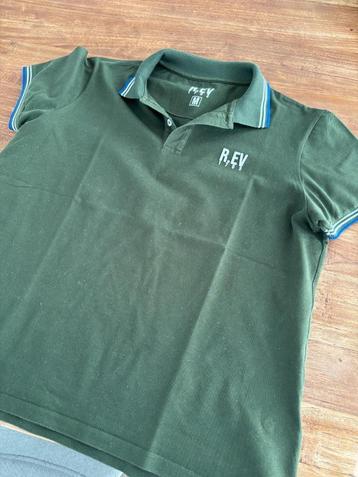 Polo REV taille M, Enlèvement ou Envoi, R.EV, Comme neuf, Vert