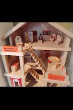 Houten poppenhuis XXL, Enlèvement, Utilisé, Maison de poupées