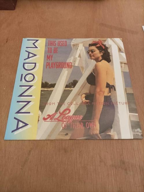 Vinyl single Madonna, this used to be my playground., Cd's en Dvd's, Vinyl | Pop, Zo goed als nieuw, Ophalen of Verzenden