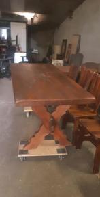 Eetkamer Tafel met 6 Stoelen, Huis en Inrichting, Complete eetkamers, Ophalen, Gebruikt