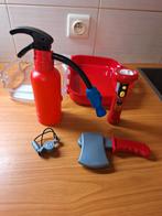 Koffertje brandweer speelgoed, Ophalen, Gebruikt