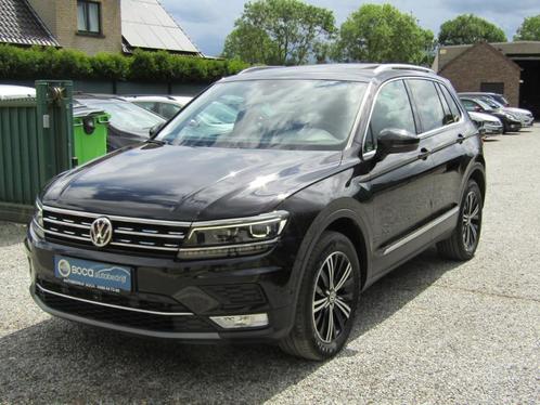 VW Tiguan 2.0 TDI SCR 4Motion DSG Highline, Auto's, Volkswagen, Bedrijf, Te koop, Tiguan, 4x4, ABS, Achteruitrijcamera, Adaptieve lichten