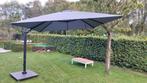 Avola zweefparasol met tiltfunctie, Kantelbaar, Ophalen of Verzenden, 3 tot 4 meter, Zweefparasol