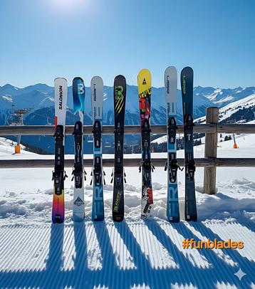 Snowblades, nieuw 94-135cm met de normale ski-binding. beschikbaar voor biedingen