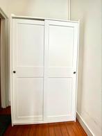 Witte kledingkast met schuifdeuren, Huis en Inrichting, Kasten | Kleerkasten, Zo goed als nieuw