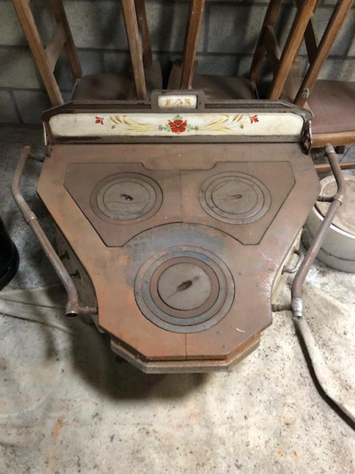zeldzame mooie Leuvense stoof kachel, Antiek en Kunst, Curiosa en Brocante, Ophalen