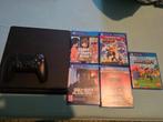 Playstation 4 slim 1tb, Ophalen, Met games, Met 2 controllers, Refurbished