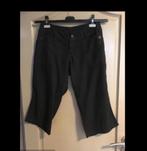 Zwarte drie kwarts broek., Vêtements | Femmes, Culottes & Pantalons, Comme neuf, Trois-quarts, Noir, Taille 38/40 (M)