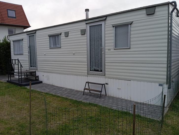 stacaravan aan zee, Caravans en Kamperen, Stacaravans, tot en met 4, Ophalen