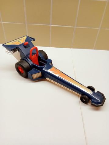 Vintage Fisher Price brandweerwagen en race auto beschikbaar voor biedingen