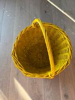 Grote rieten mand vintage, Huis en Inrichting, Woonaccessoires | Schalen en Manden, Ophalen, Zo goed als nieuw, Mand