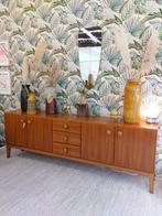 Vintage dressoir / sideboard met ronde grepen, Ophalen, Gebruikt