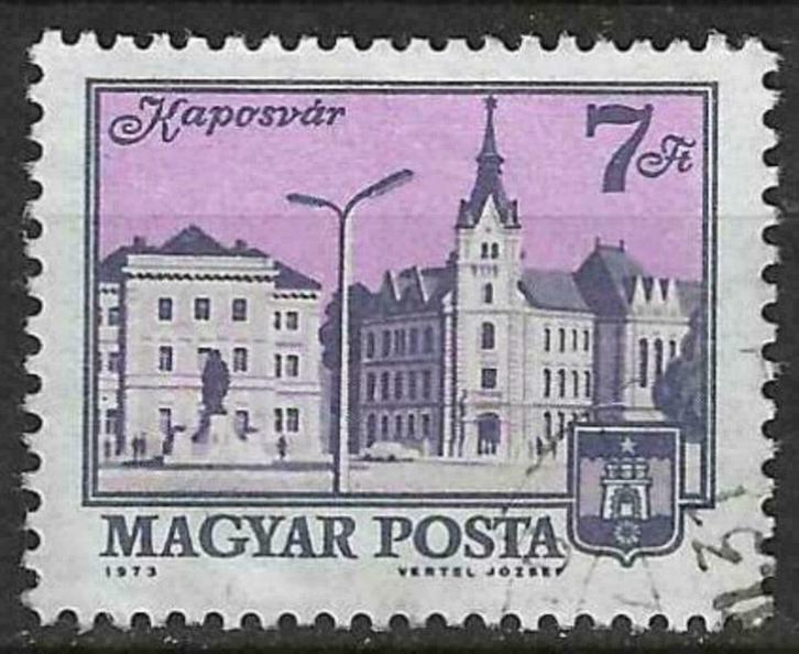 Hongarije 1973 - Yvert 2311 - Kaposvar (ST), Postzegels en Munten, Postzegels | Europa | Hongarije, Verzenden