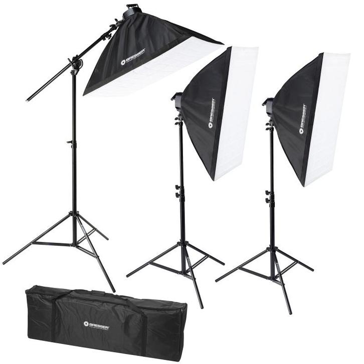 Kit lumière du jour BRESSER BR-2246 3375W, TV, Hi-fi & Vidéo, Photo | Studio photo & Accessoires, Comme neuf, Enlèvement ou Envoi