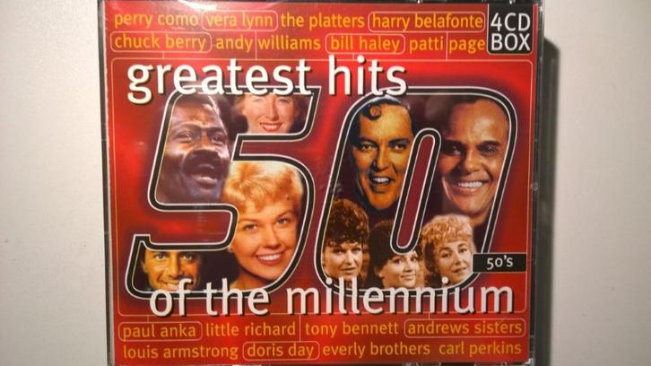 Greatest Hits Of The Millennium 50's, Cd's en Dvd's, Cd's | Verzamelalbums, Zo goed als nieuw, Pop, Ophalen of Verzenden
