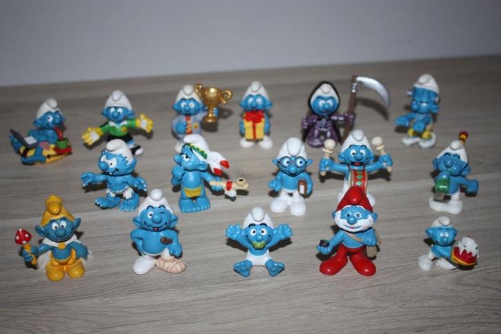 resterende smurfen 2003 2010 , schleich , per stuk ,Peyo, Verzamelen, Smurfen, Zo goed als nieuw, Poppetje, Figuurtje of Knuffel
