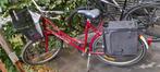 Damesfiets met mand en fietstassen, Ophalen, Gebruikt