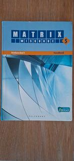 Handboek wiskunde Matrix 5, Boeken, Ophalen of Verzenden, Gelezen