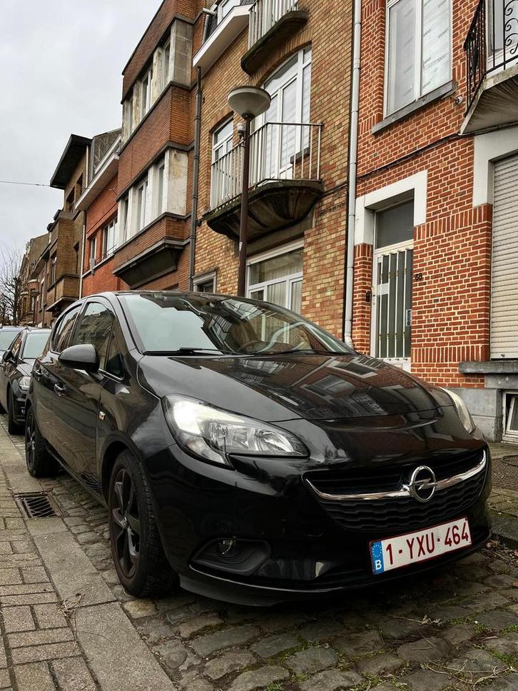 Opel Corsa E 2015 Cdti, Auto's, Opel, Corsa, Euro 6, Zwart, Zwart, Ophalen