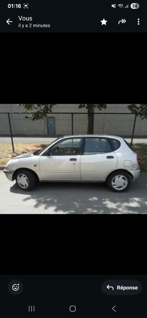 Daihatsu sirion, Auto's, Daihatsu, Particulier, Sirion, Benzine, Euro 3, Berline, 5 deurs, Handgeschakeld, Overige kleuren, Grijs