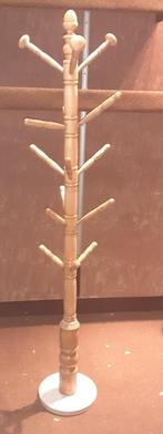 oude houten kapstok met marmeren voet, Antiek en Kunst, Ophalen