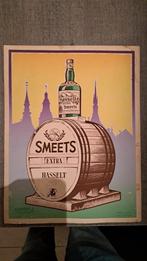 Oude reclame affiche Smeets Jenever., Ophalen