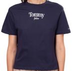 Tommy Hilfiger dames t-shirt medium, Maat 38/40 (M), Tommy hilfiger, Blauw, Nieuw