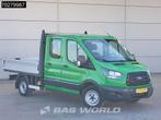 Ford Transit 130pk Open Laadbak Dubbel Cabine Trekhaak Airco, Stof, Euro 6, 4 cilinders, 2245 kg