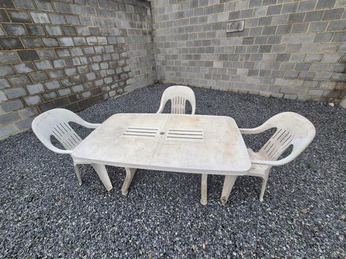 Table de jardin, Tuin en Terras, Tuinsets en Loungesets, Gebruikt, Loungeset, Eettafel, Ophalen
