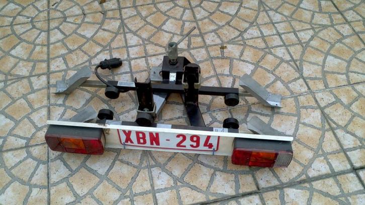 stevige fietsendrager, Auto diversen, Fietsendragers, Gebruikt, Trekhaakdrager, 2 fietsen, Ophalen