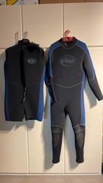 Bare pak en overpak 7mm XL, Watersport en Boten, Duiken, Ophalen of Verzenden, Zo goed als nieuw