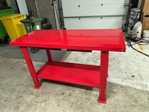 werktafel metalworks, Doe-het-zelf en Bouw, Werkbanken, Zo goed als nieuw, Bankschroef, Ophalen