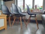 5 mooie stoelen  - slechts enkele maanden oud, Ophalen, Nieuw, Metaal, Grijs