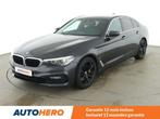 BMW 5 Serie 530 530e Sport Line (bj 2017, automaat), Auto's, BMW, Achterwielaandrijving, Gebruikt, Zwart, Zwart