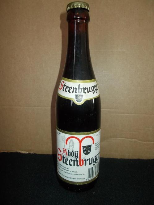 BRUGGE - volle fles 33cl - Abdij Steenbrugge-De Gouden Boom, Verzamelen, Biermerken, Gebruikt, Flesje(s), Palm, Ophalen of Verzenden
