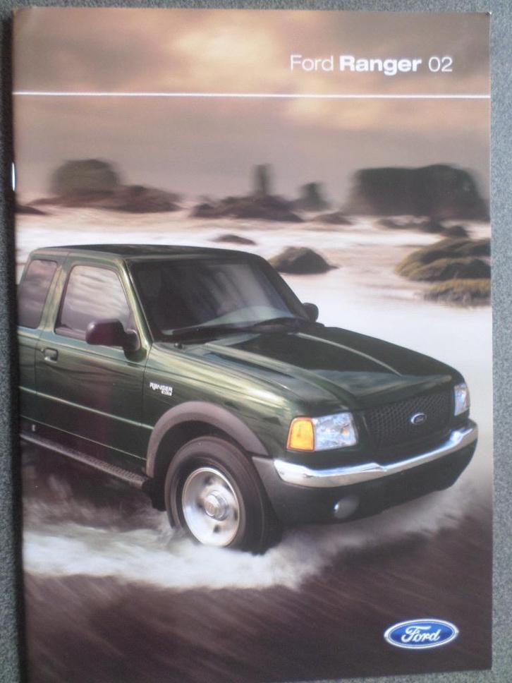 Ford Ranger 2002 Brochure, Boeken, Auto's | Folders en Tijdschriften, Ford, Ophalen of Verzenden