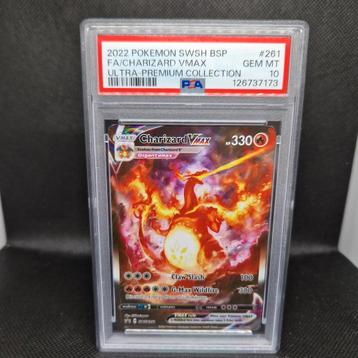 Fa/Charizard Vmax Ultra Premium Collection SWSH BSP PSA 10 beschikbaar voor biedingen