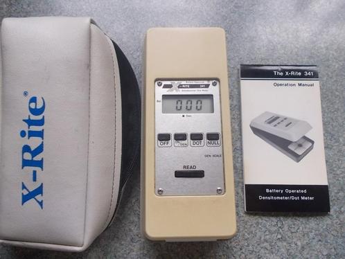 Densitometer  X RITE 341, Audio, Tv en Foto, Fotografie | Fotostudio en Toebehoren, Zo goed als nieuw, Ophalen of Verzenden