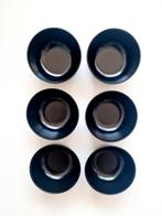 Ikea - Dinera - Lot de 6 bols - Noir mat - ø 14 cm, Huis en Inrichting, Ophalen of Verzenden, Zo goed als nieuw